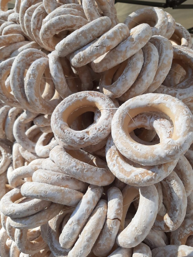 Kaziuko riestainiai - a traditional Lithuanian fair's food.