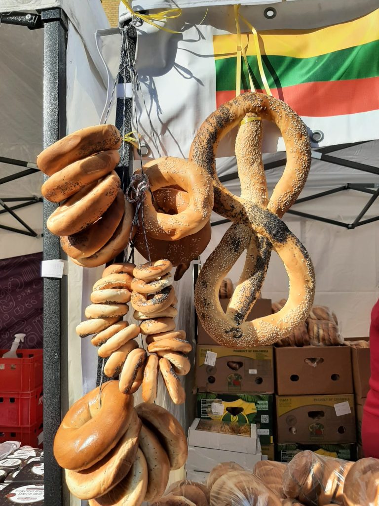Kaziuko riestainiai - a traditional Lithuanian fair's food.