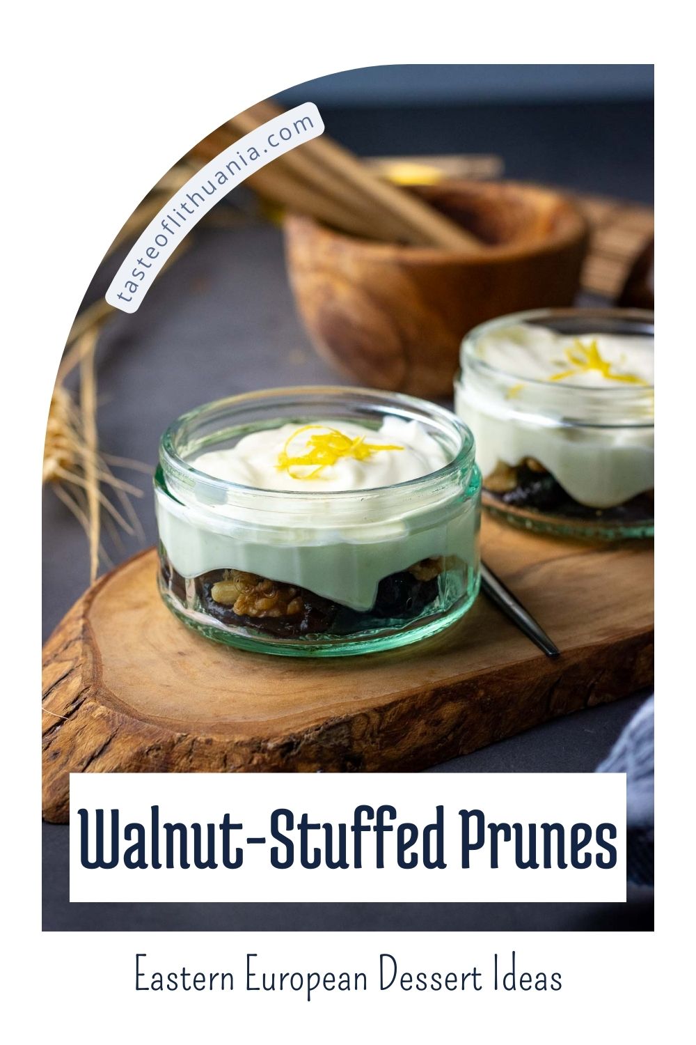 Walnut Stuffed Prunes dessert Pin For Pinterest. 